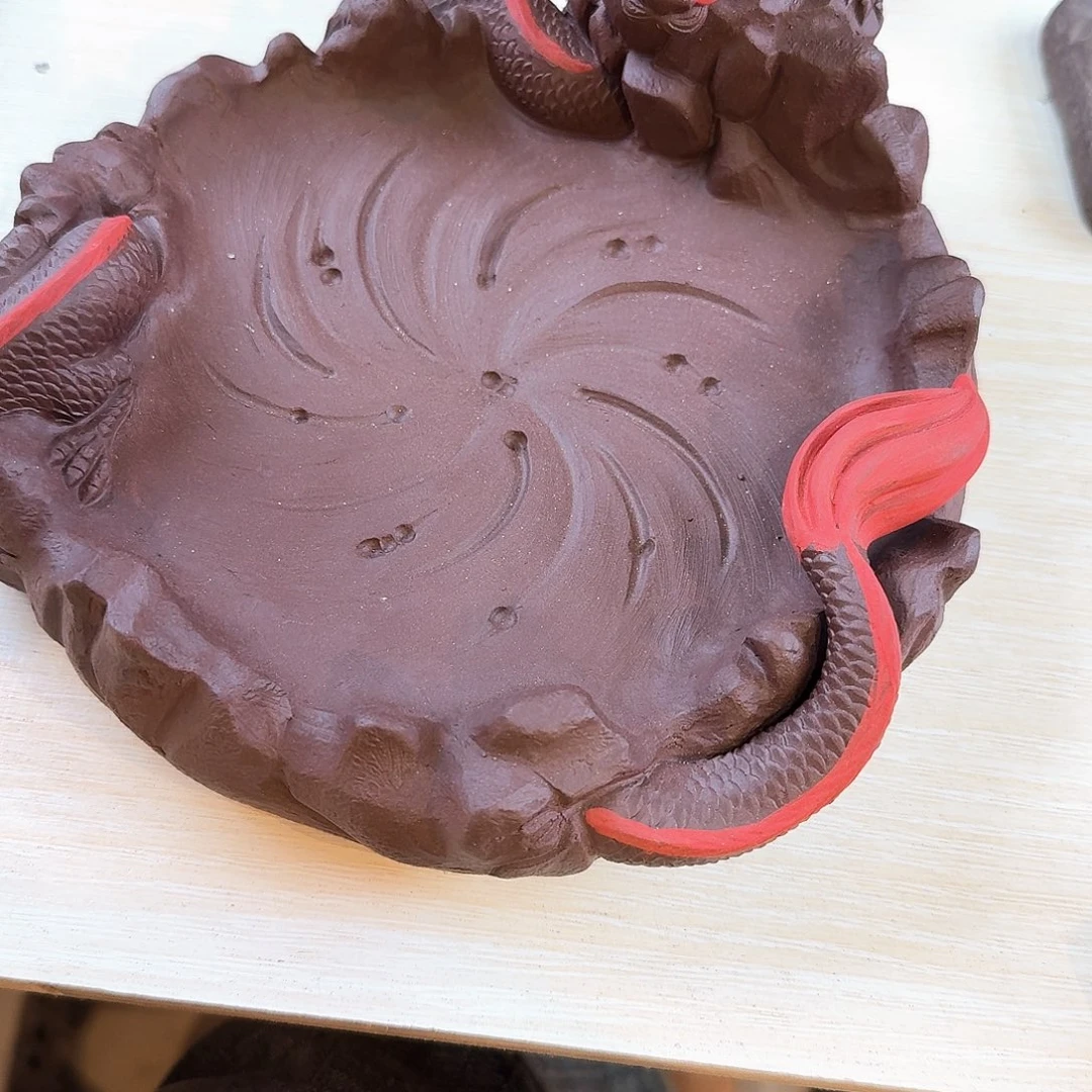 贫***户紫砂茶宠雕塑瑕疵茶宠