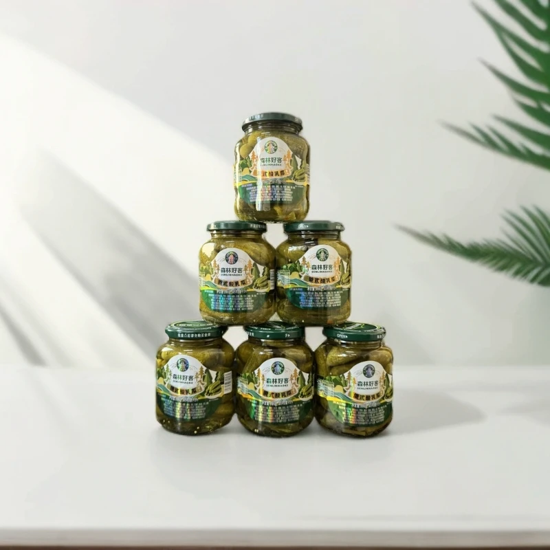 森林好客俄式酸乳瓜罐头（买四赠一）
