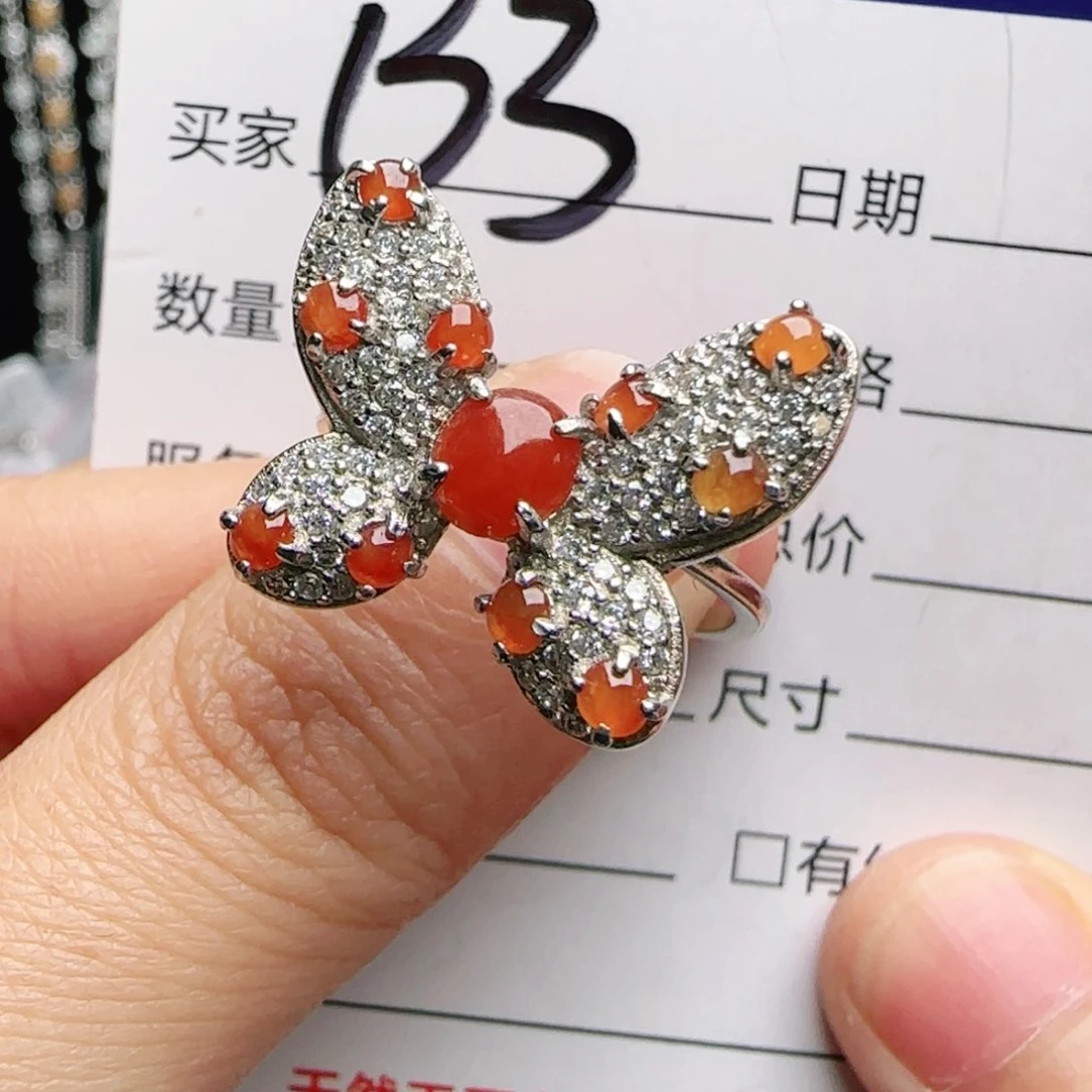 银S925镶嵌手链翡翠