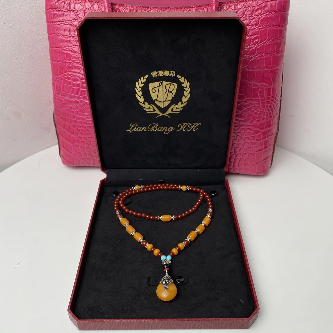 3755 【LIANBANGH.K】红时尚百搭女项链
