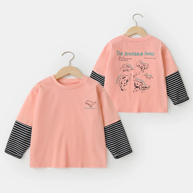 【清仓】U14820男童长袖T恤春装春秋款童装儿童宝宝小童打底衫上衣