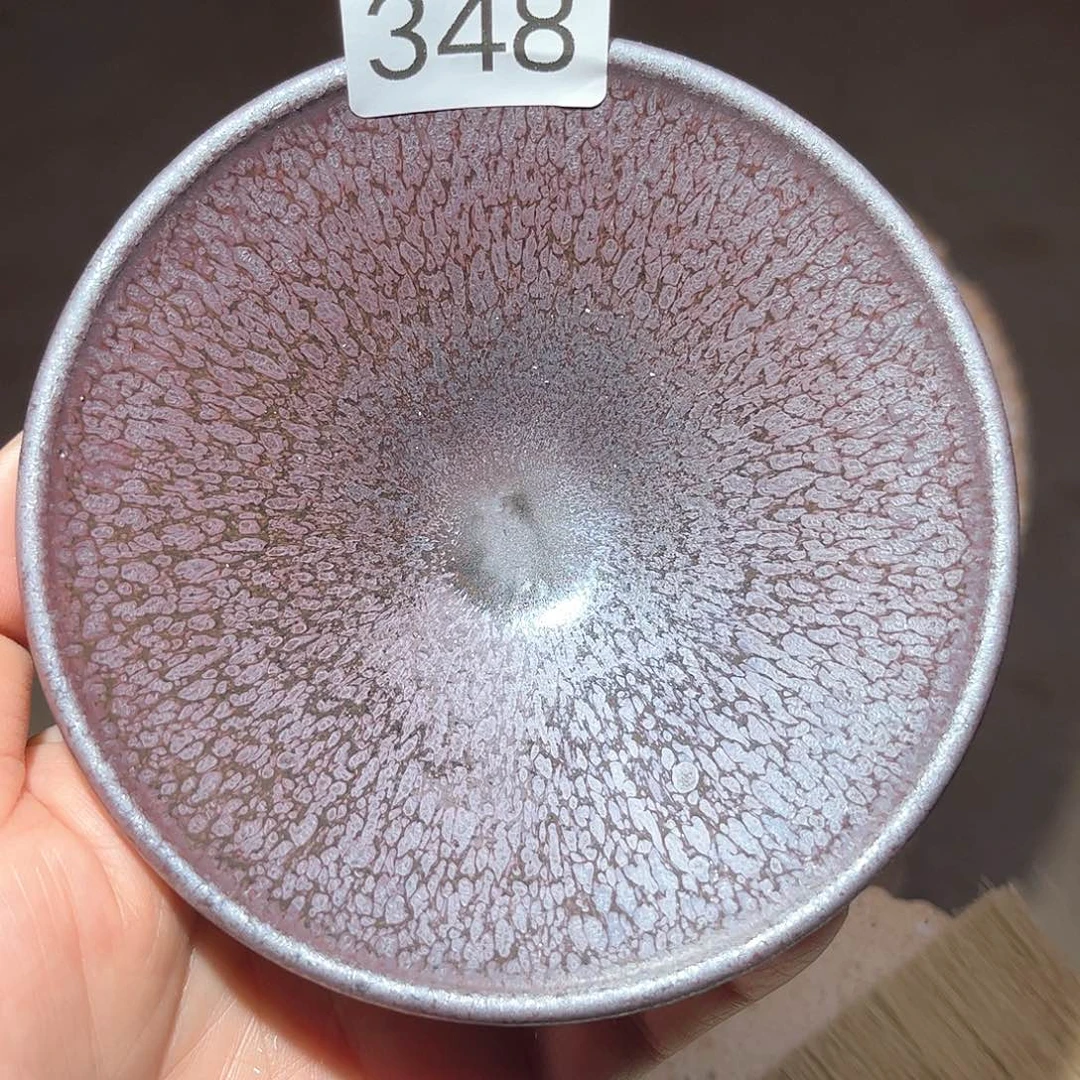 茶盏柴烧建盏主人杯348