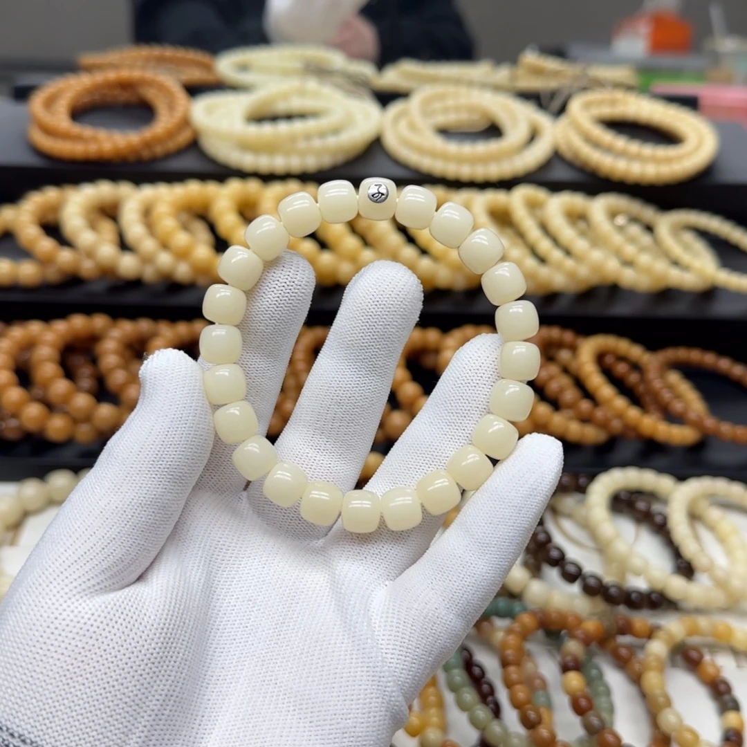菩提根/象牙果手串9×10 5年 霜降 鬼工