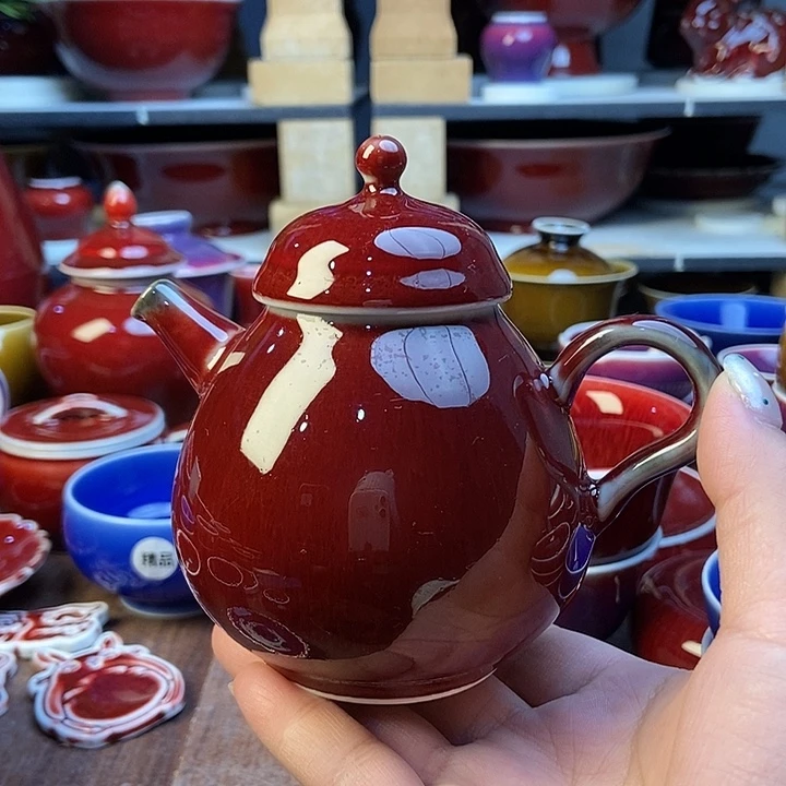 陶瓷景德镇名陶坊原矿郎红