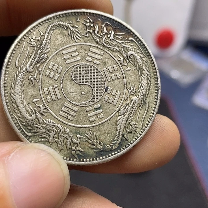 A复古工艺品包浆老品相好边齿清晰