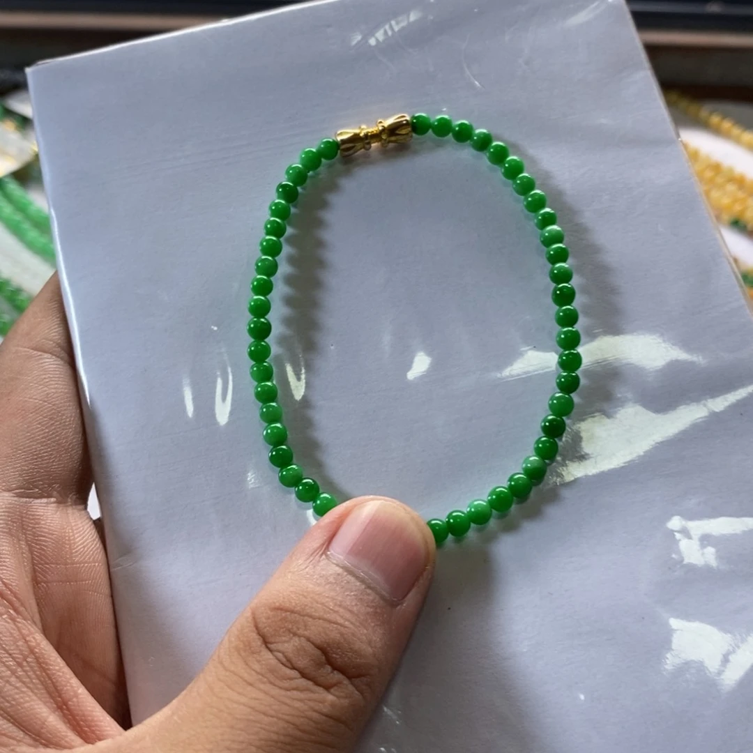 定制翡翠未镶嵌缅甸翡翠a货卡4