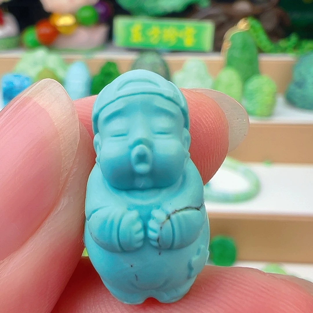 未镶嵌绿松石项链