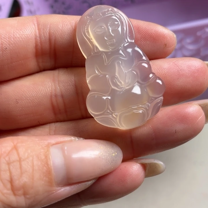 玛瑙/玉髓未镶嵌吊坠(不含链)