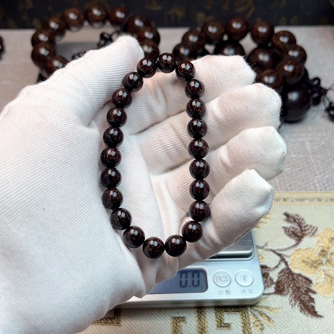 檀香紫檀（小叶紫檀）0.8 22颗 爆星