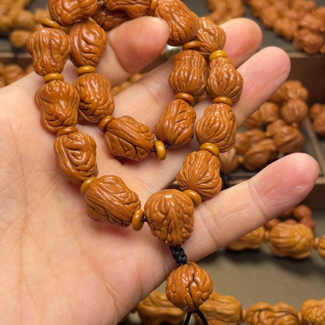 玉***.手串桃核龙纹桃核4