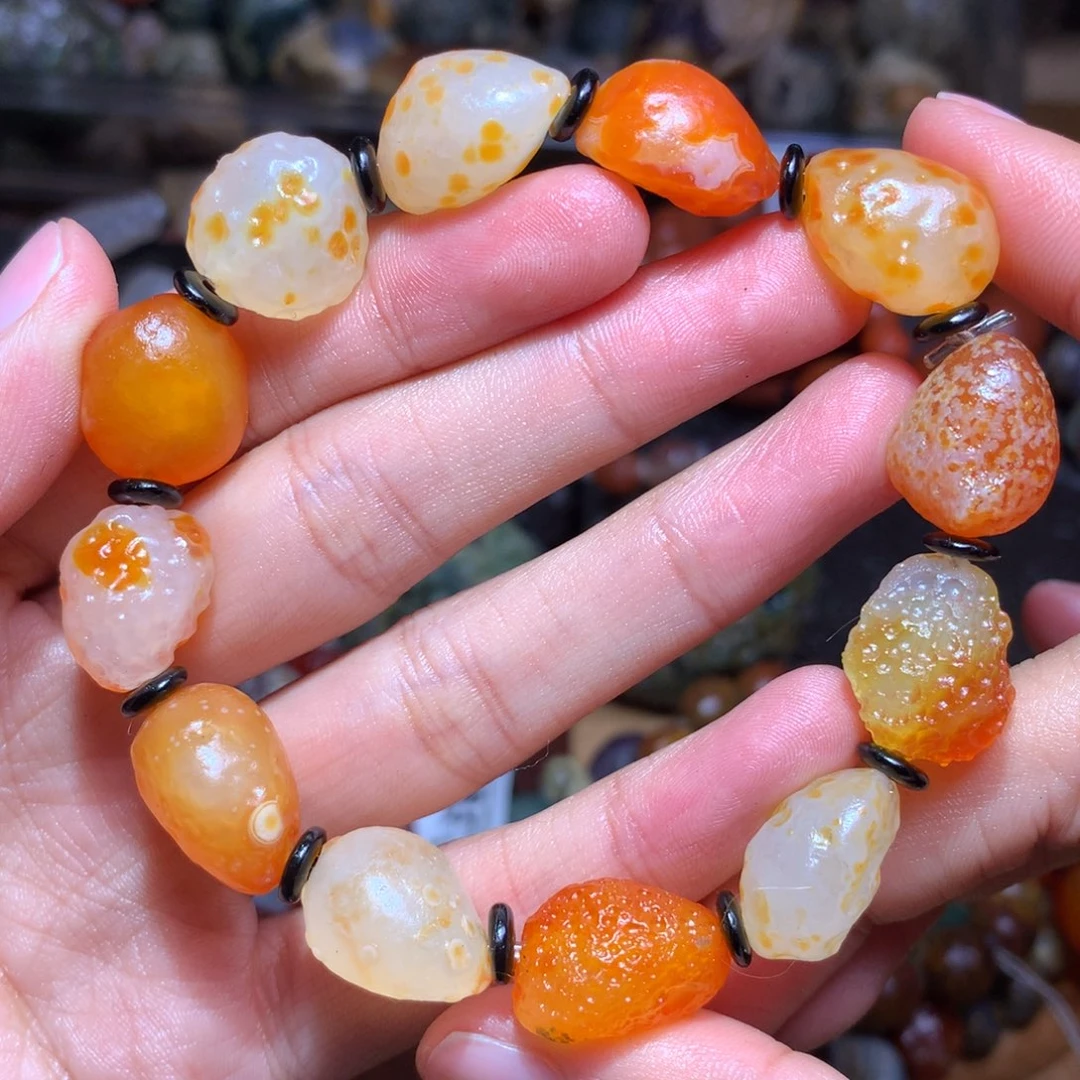 未镶嵌玛瑙/玉髓珠宝半成品