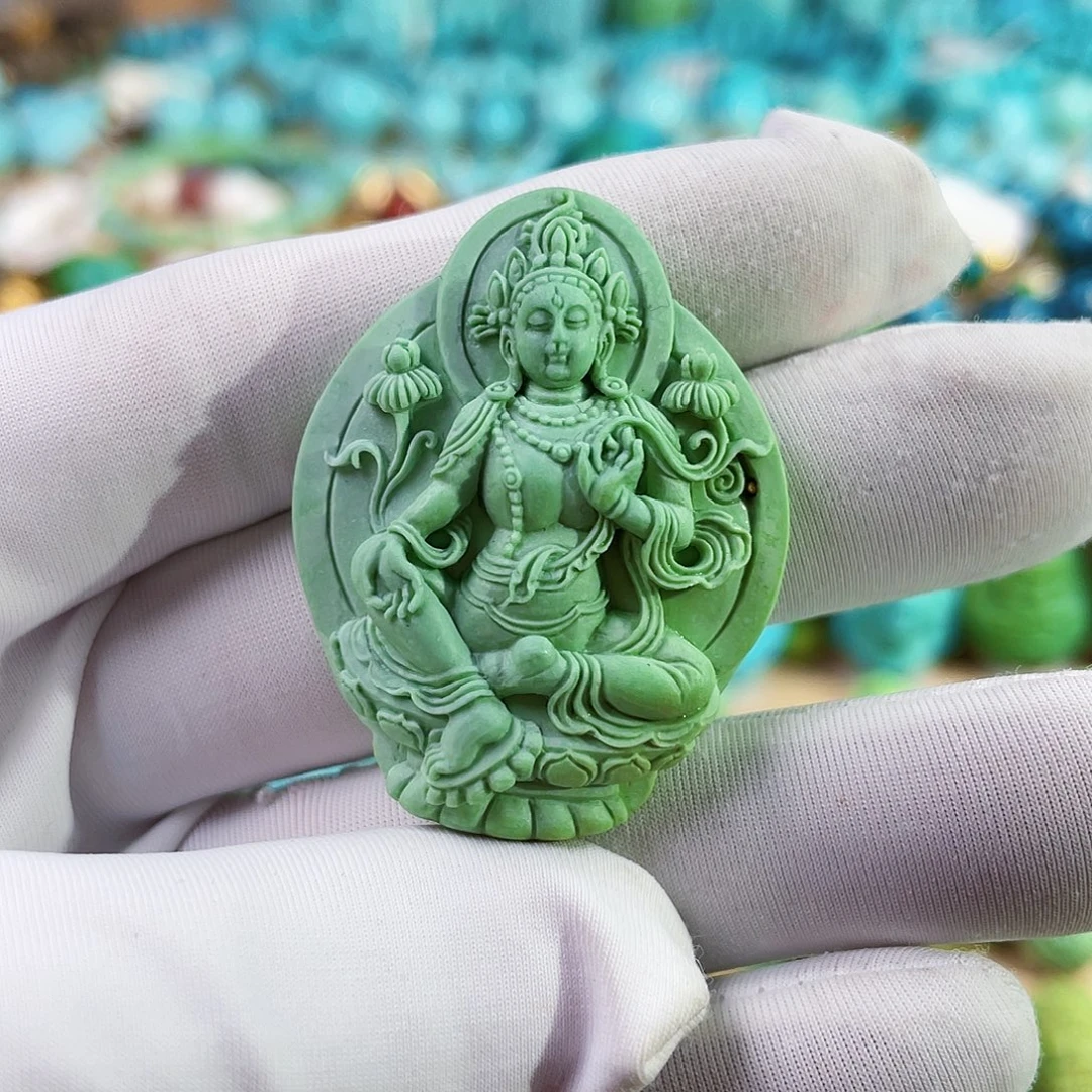 绿松石未镶嵌珠宝奇石