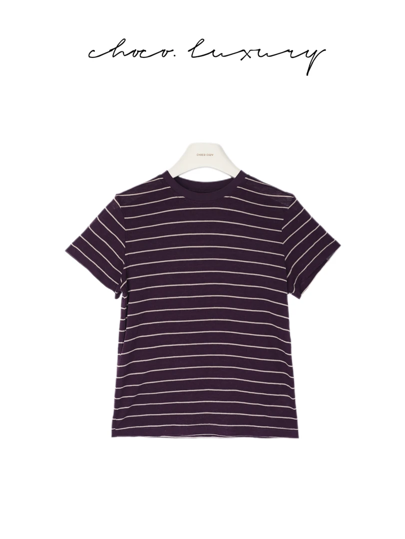 CHOCO【博主私服】舒适度爆表 超洋气 气质T恤C1239