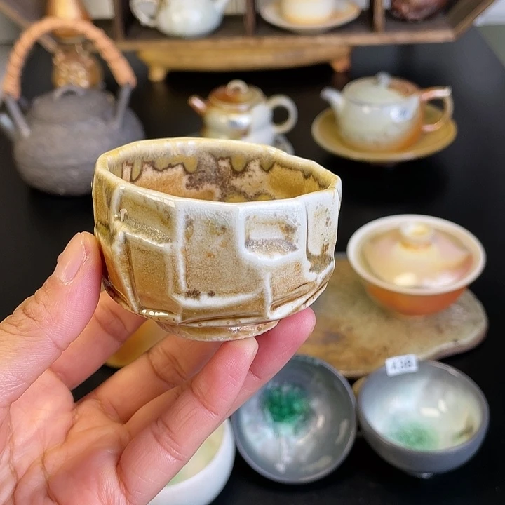 燃薪柴烧茶器主人杯