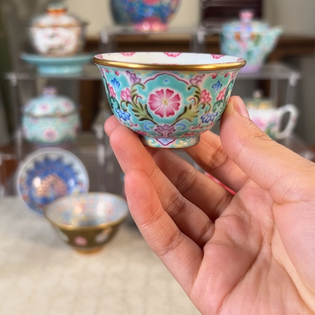 纯手工手绘 高端茶器