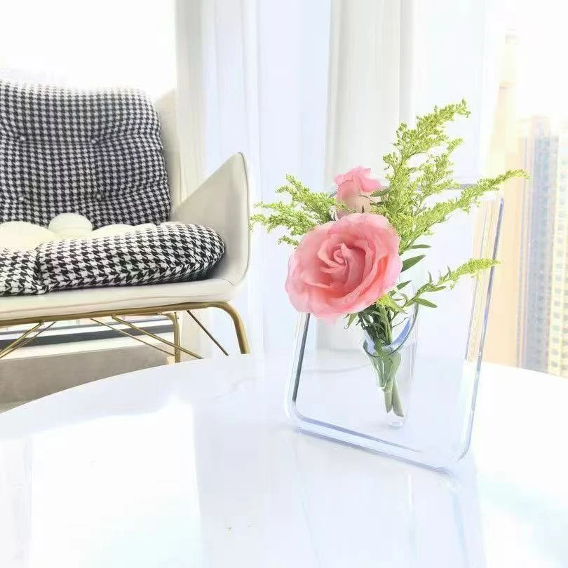 透明相框桌面水培水培情人节花瓶插花瓶水培