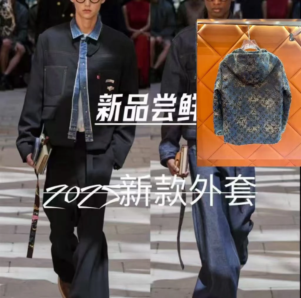 2025新品时尚高定百搭男女同款 情侣同穿夹克外套