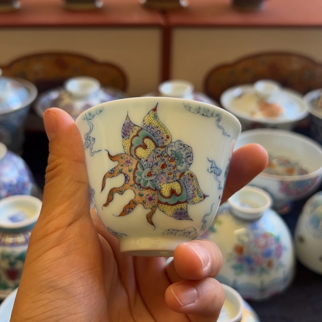 冉月观隐风筝铃铛杯