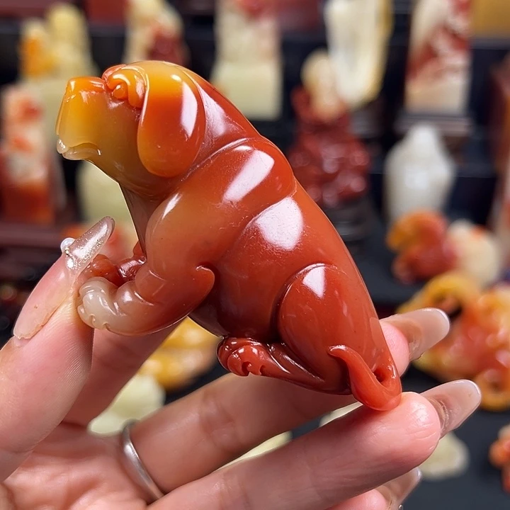 寿山石老性芙蓉石