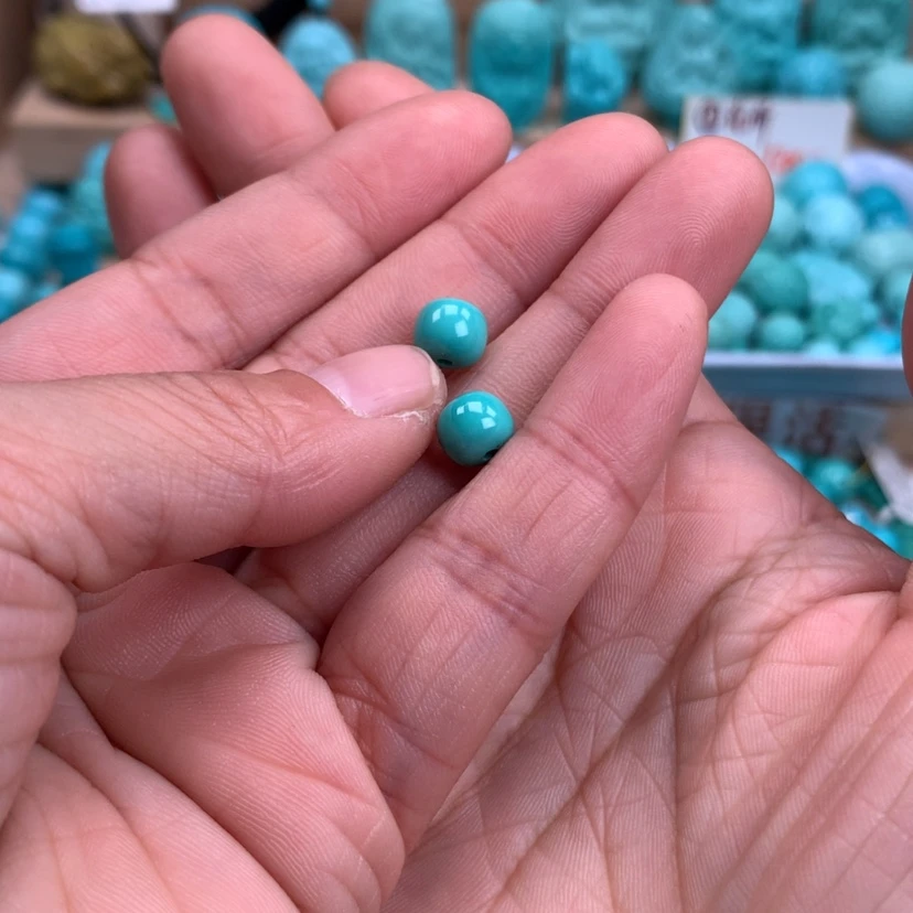 【闪购商品】绿松石老型7.1mm未镶嵌S****a