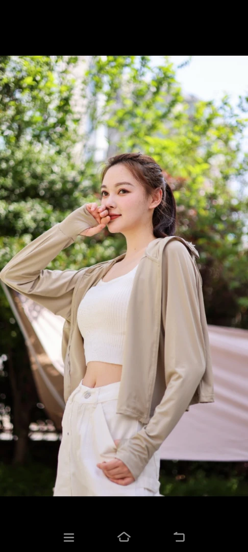 斗篷款防紫外线防晒衣