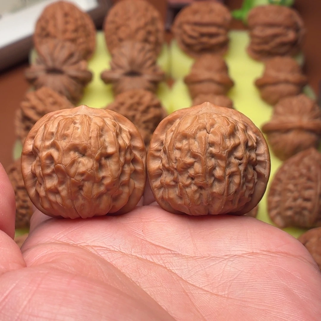 把件文玩核桃35尺 全品元宝