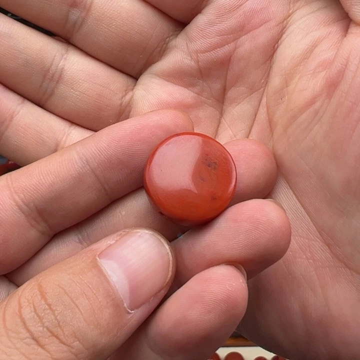 我***旧未镶嵌背云南红玛瑙