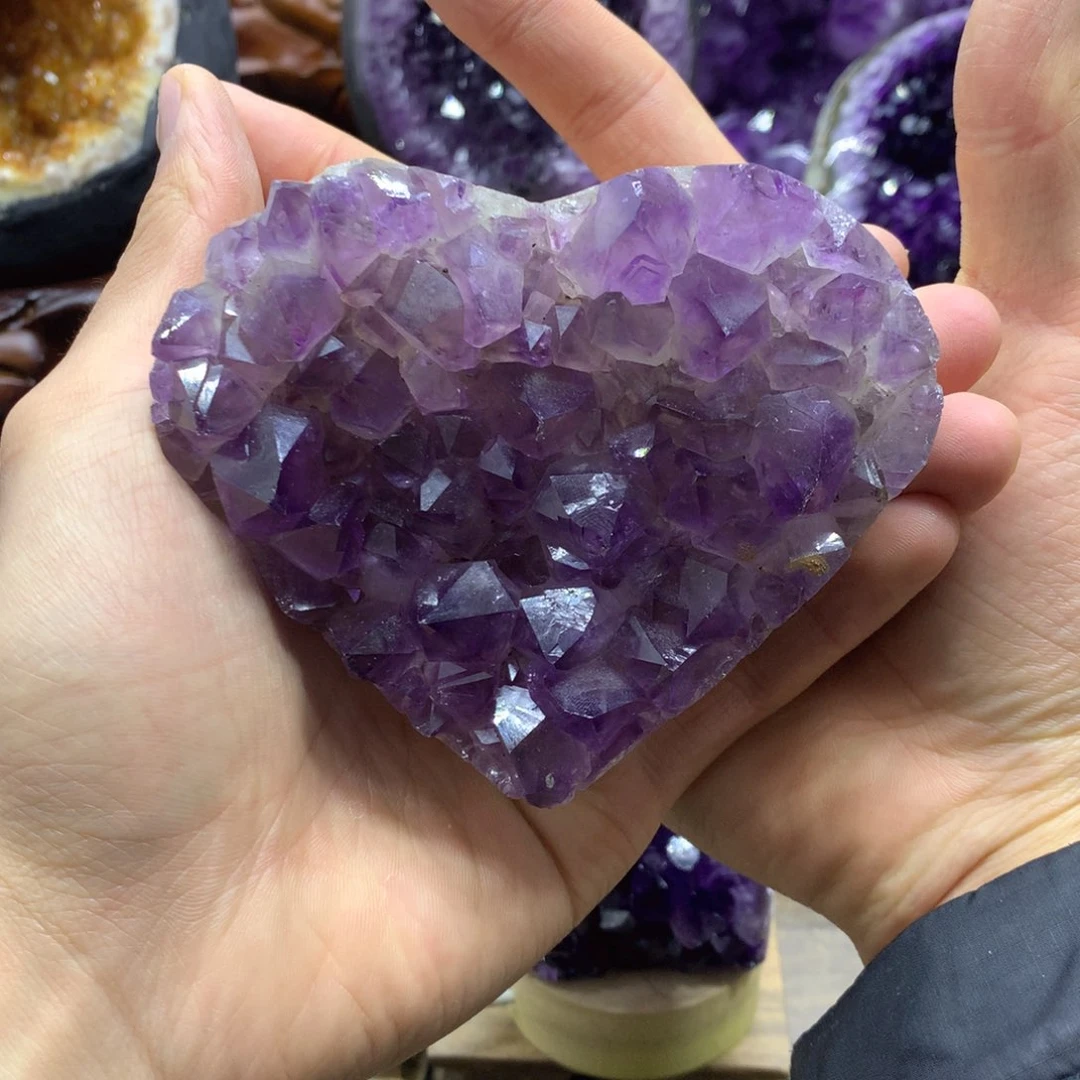 紫晶大型摆件（非配饰）未镶嵌