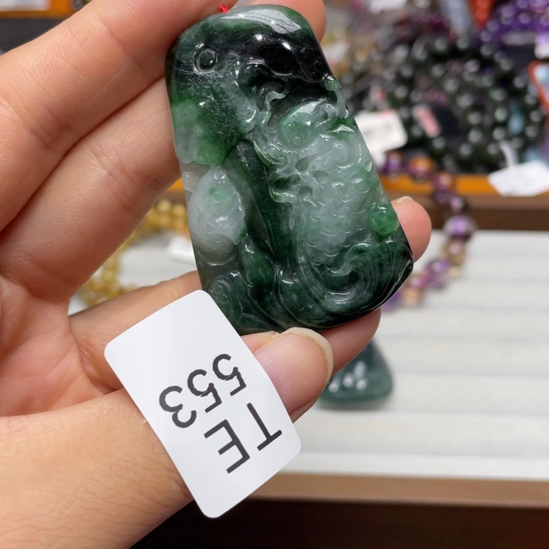 合成水晶未镶嵌挂件