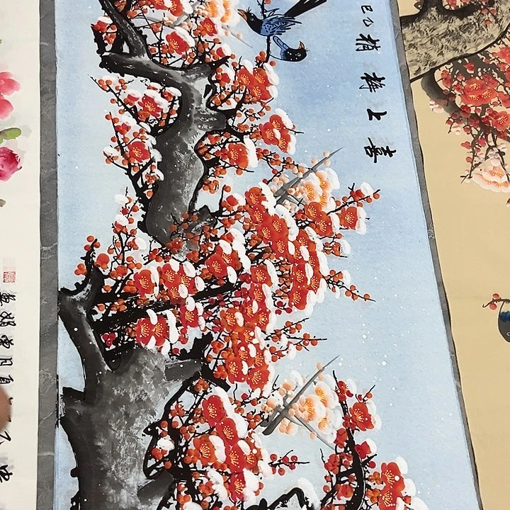 小周画廊的直播间