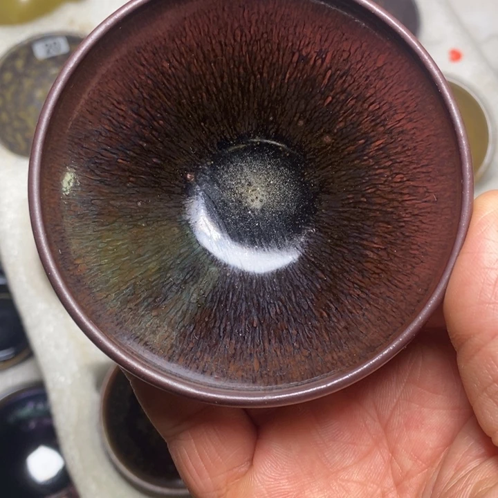 茶盏龙窑柴烧建盏茶器