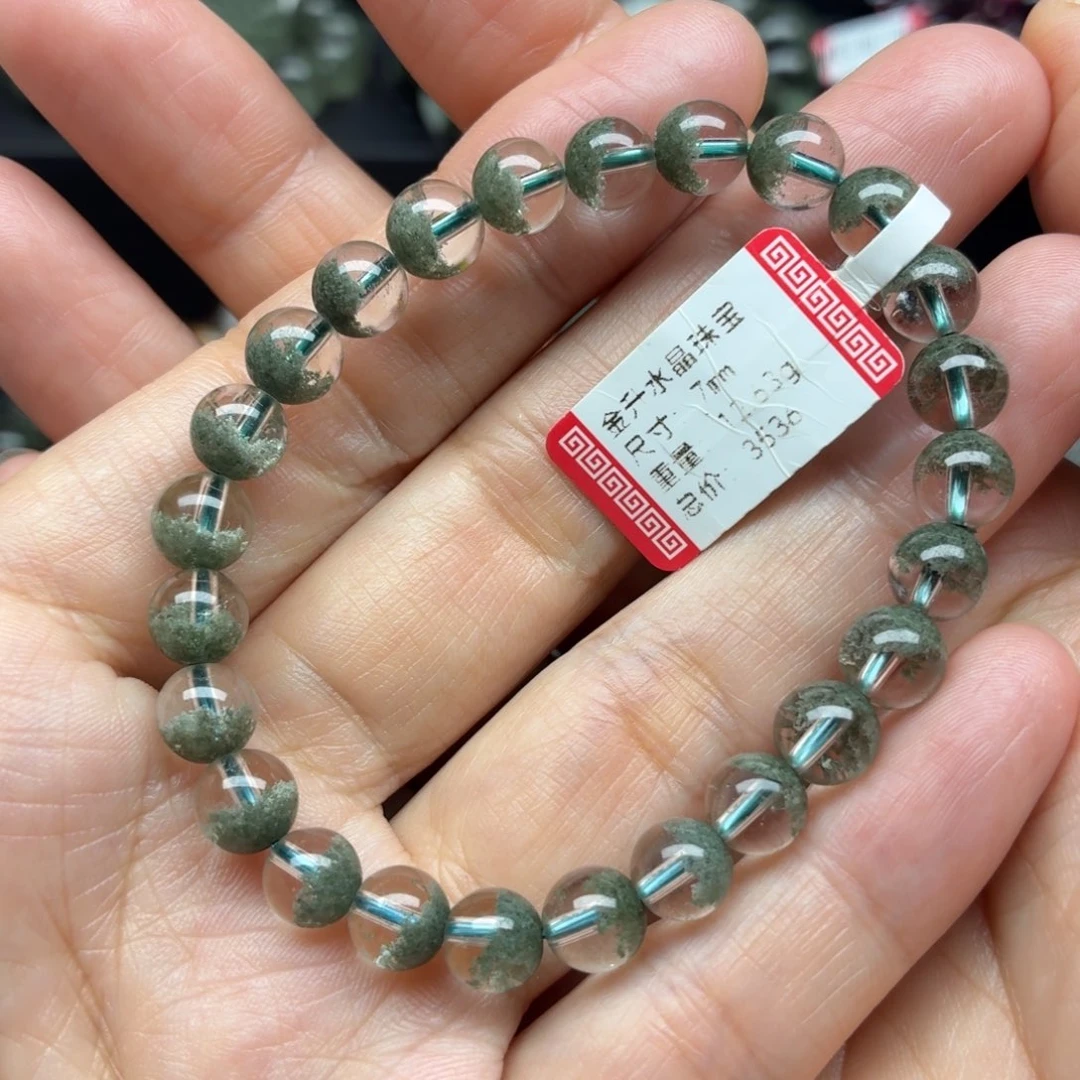 水晶手链未镶嵌天然水晶