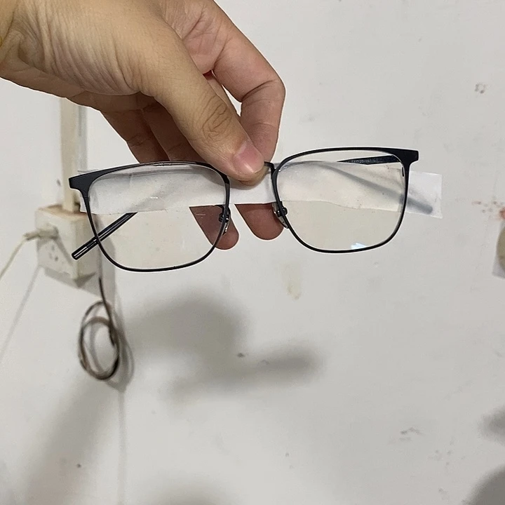 塑料纯钛眼镜框轻便便携