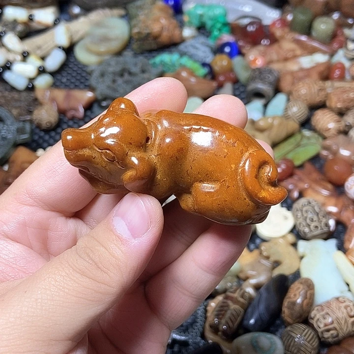 和田玉未镶嵌颈饰51