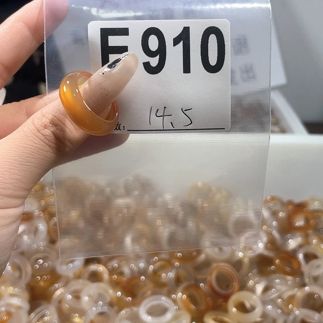 玛瑙/玉髓戒指合金910
