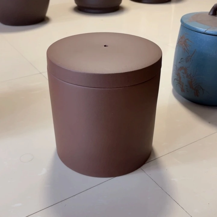 紫砂茶叶罐瑕疵不退不换