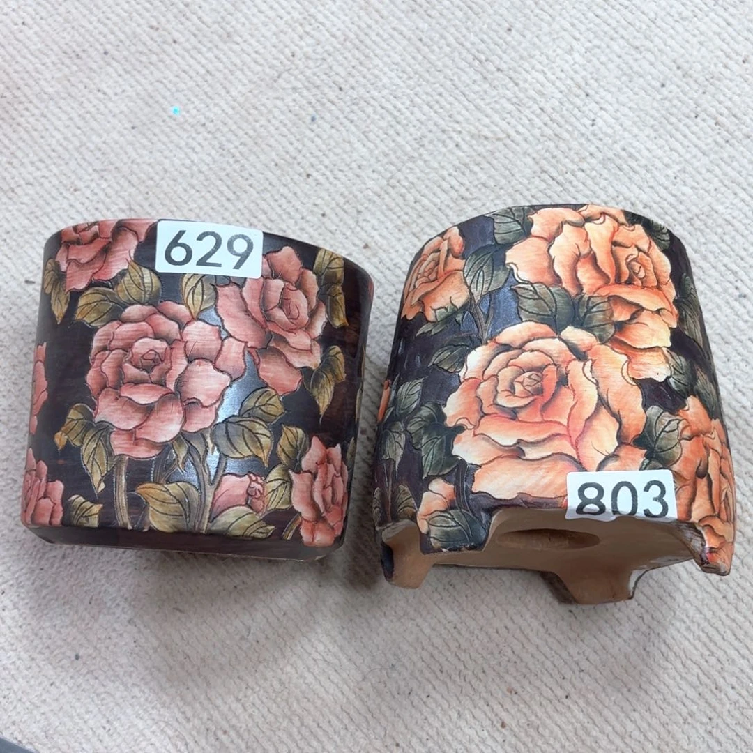 向***好紫砂花盆陶瓷多肉花盆精品