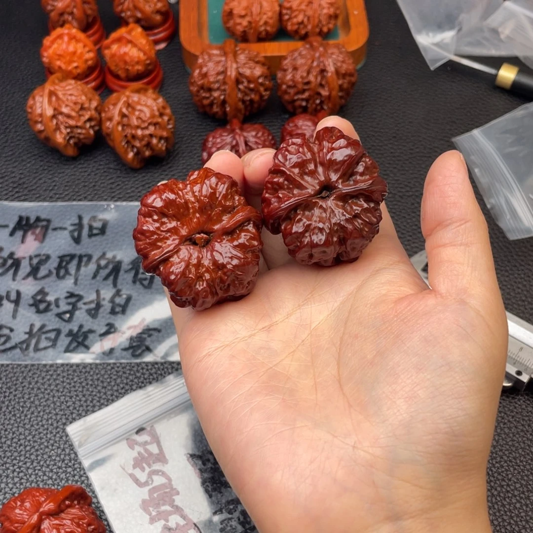 文玩核桃把件蛤蟆头微瑕福利