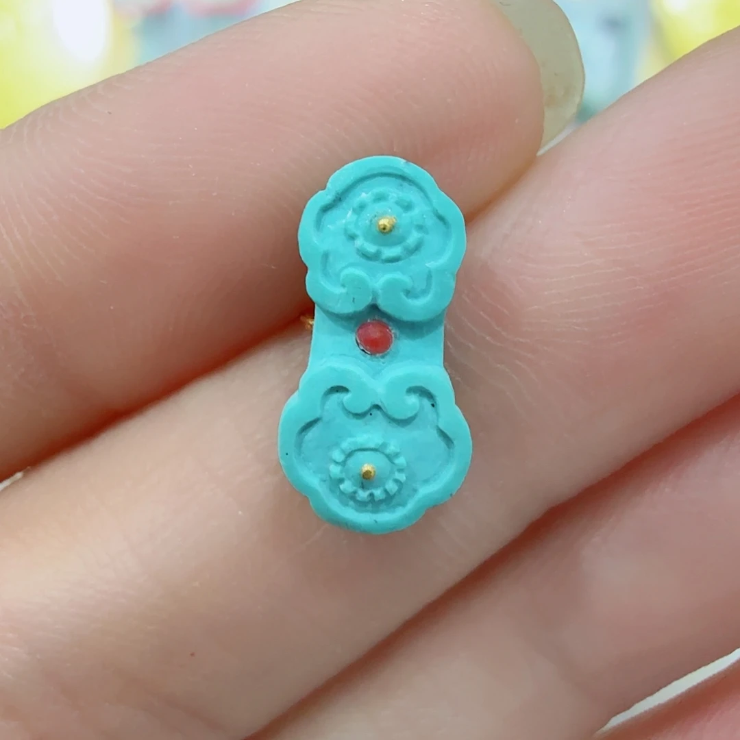 未镶嵌绿松石珠宝奇石