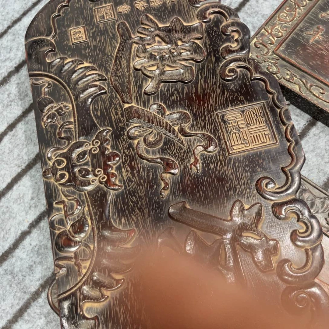 木非洲紫檀木雕牌匾挂匾