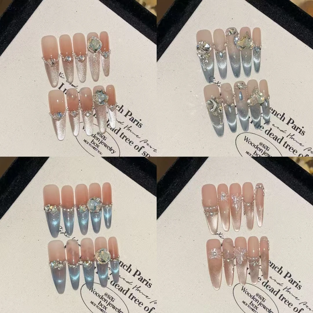 纯手工穿戴甲两单飞备注编码