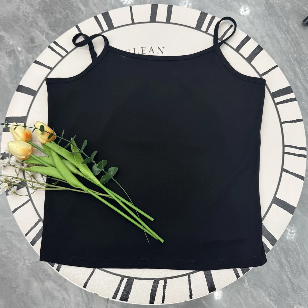 妮妮家25009夏季内搭修身显瘦外穿打底吊带背心