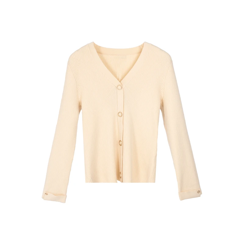 【她翼】春季毛衣女士气质长袖百搭修身CW1241321562