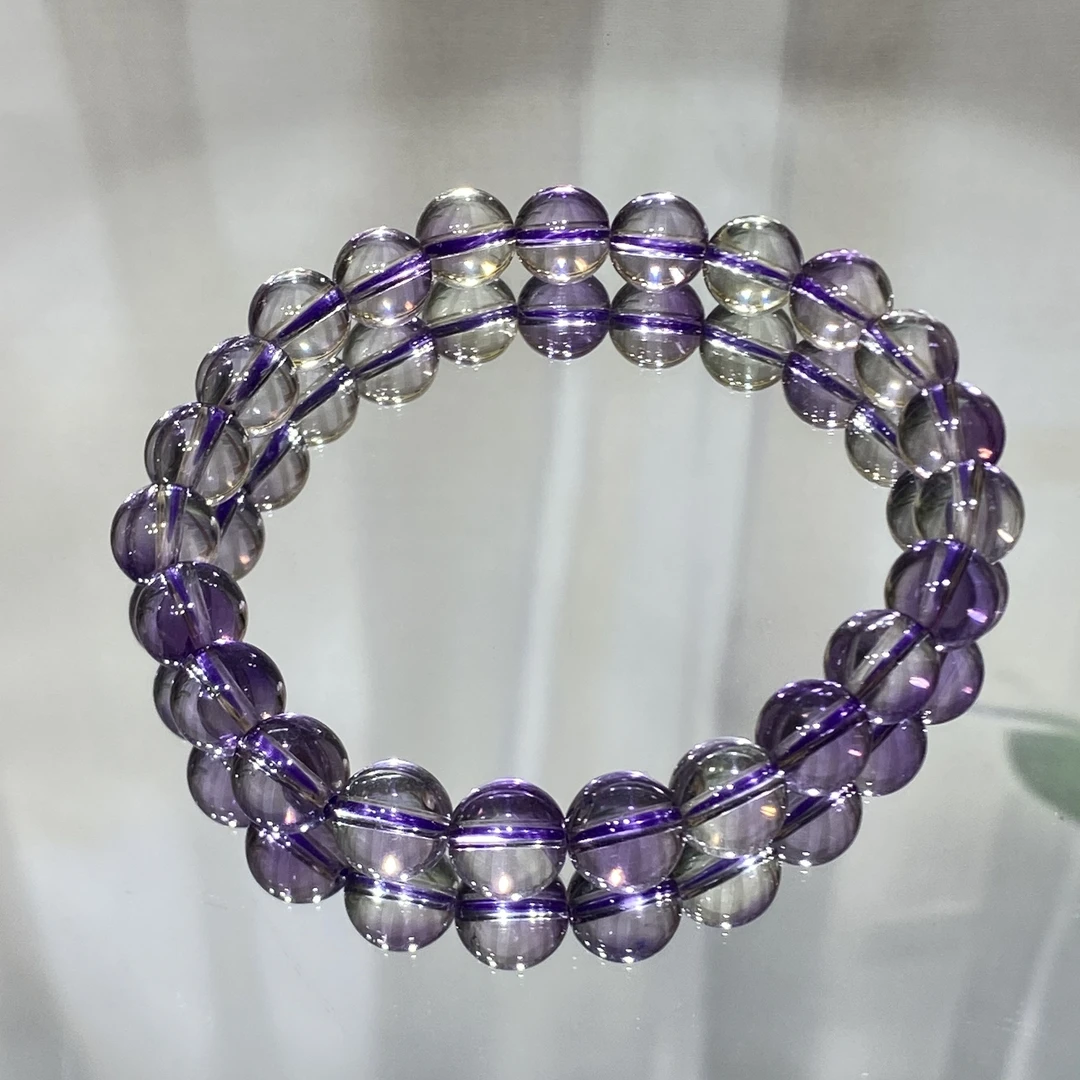 8mm玻紫水手串纯净版