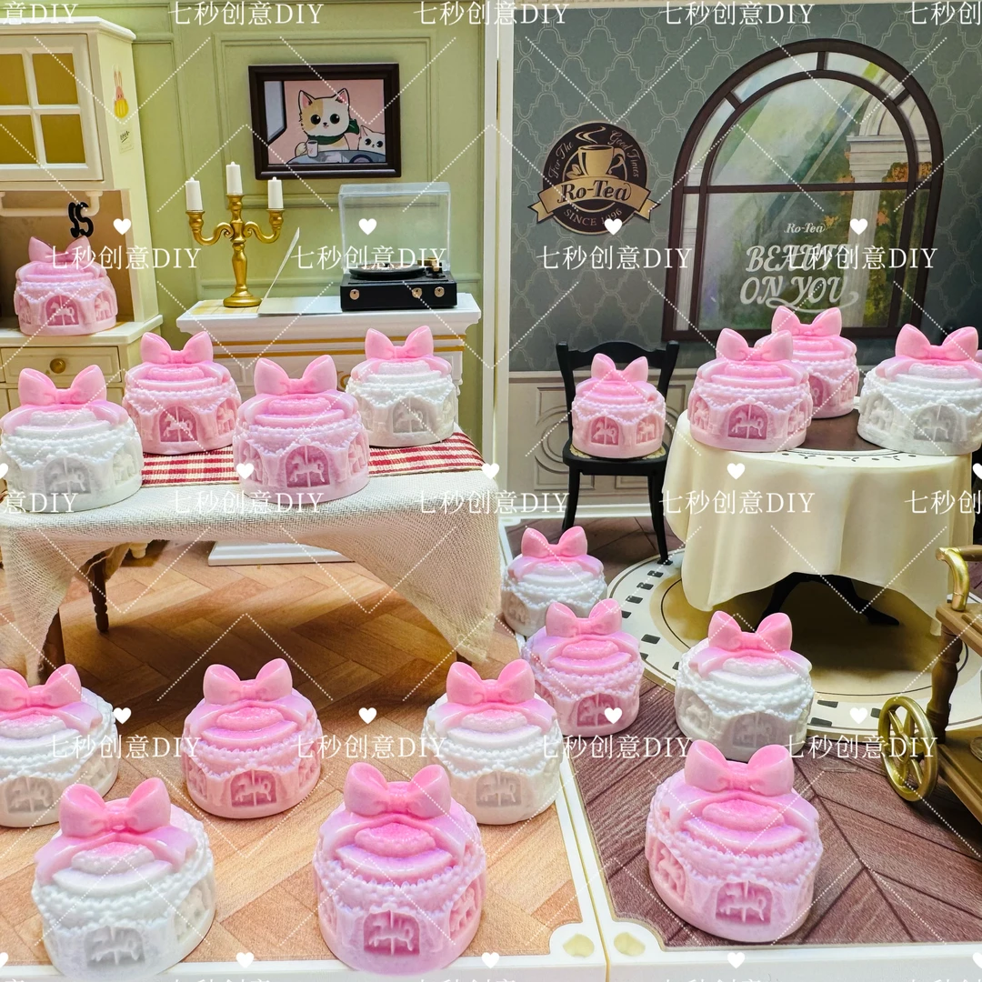 【挚爱之礼】七秒家定制食玩手工diy饰品奶油胶配件