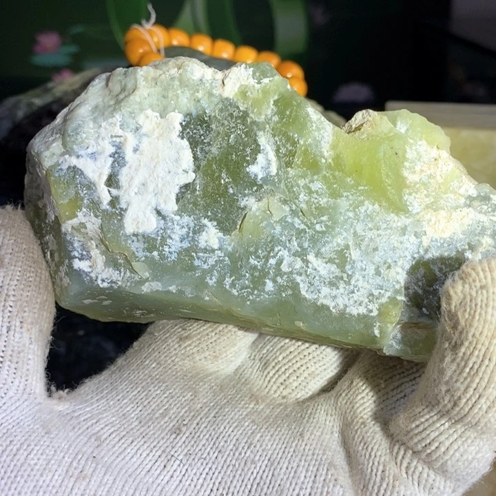 蛇纹石玉未镶嵌珠宝岫玉原石