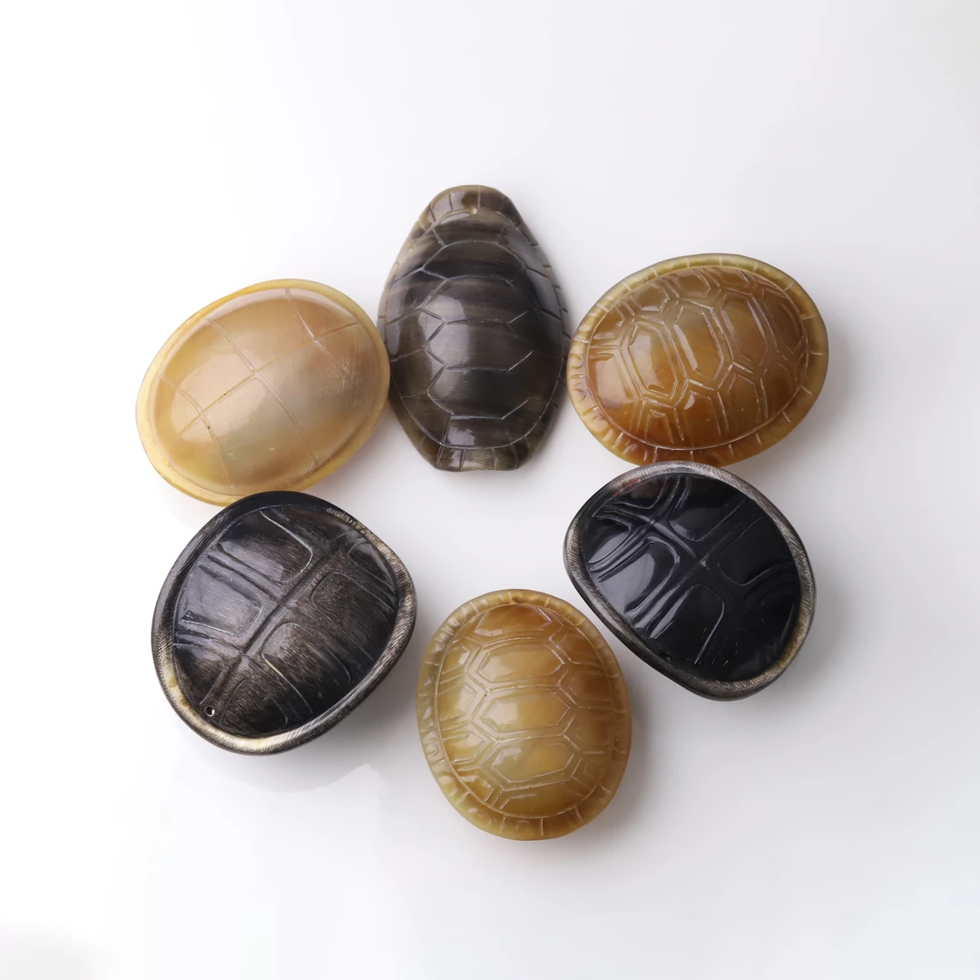 非金属木质吊坠 S8962 驴蹄子富甲（拼接）（多样性发其一）