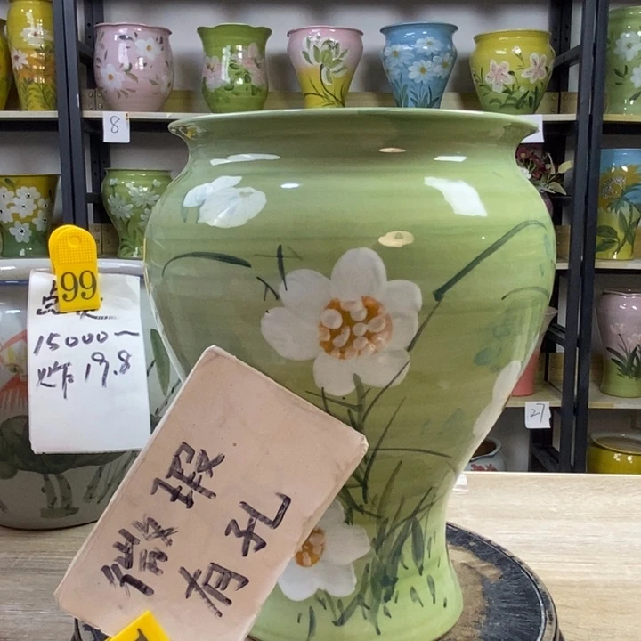 景德镇高温陶瓷花盆