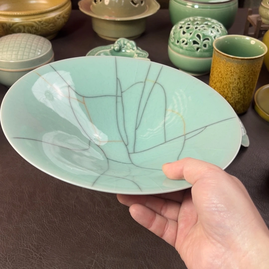 钟***皓青瓷茶器开播特价