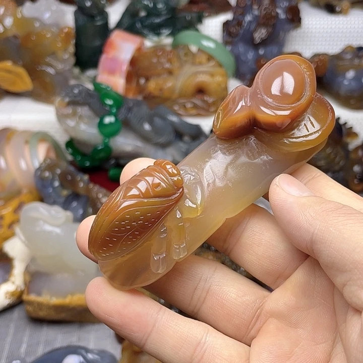 玛瑙/玉髓饰品未镶嵌